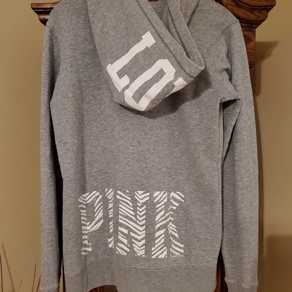 PINK Victoria Secret Hooded Sweat Jacket - Picture 2 of 6